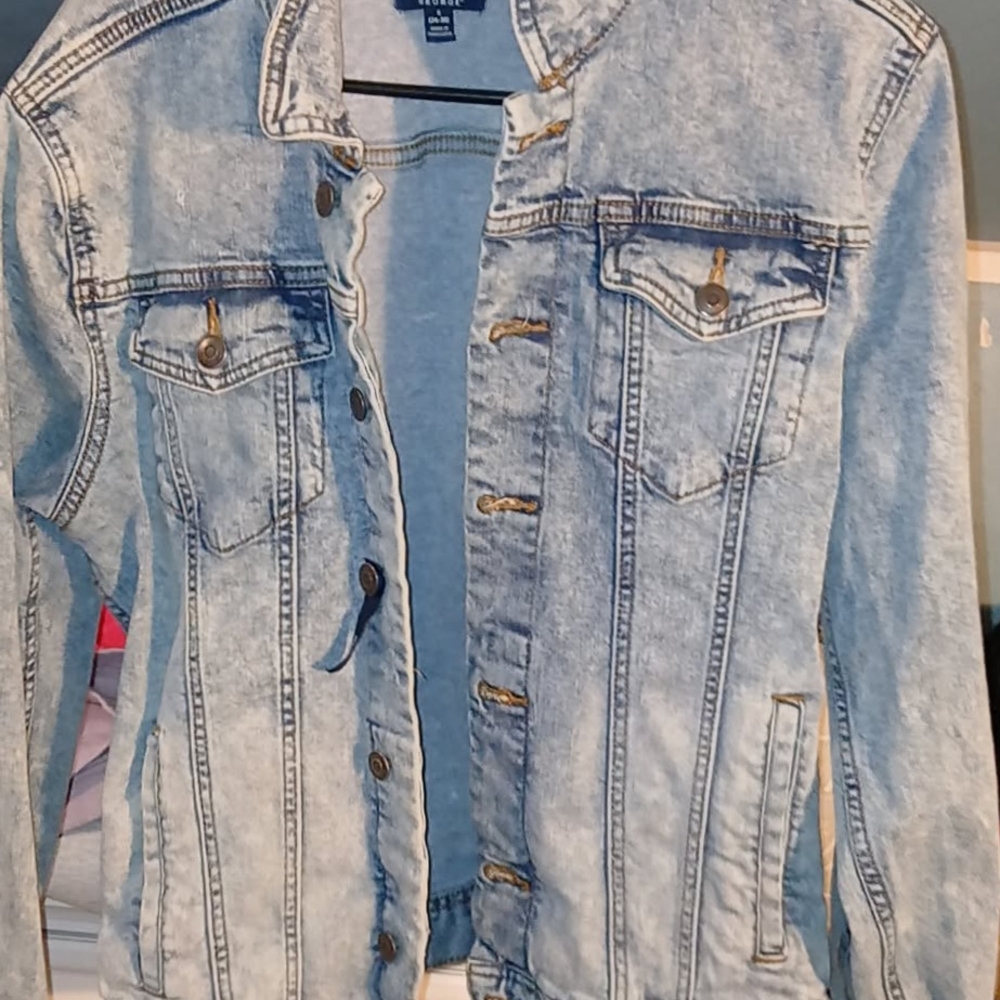 George Blue Jean Jacket with Vintage Appeal